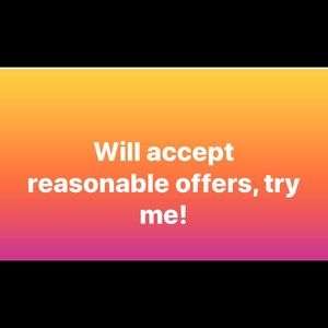 Make an offer, try me!